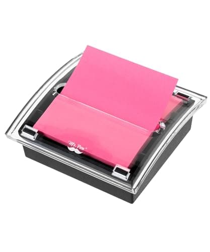 Mr. Pen Pop Up Note Dispenser, 3" x 3", Black, Sticky Note Dispenser, Sticky Note Holder for Desk
