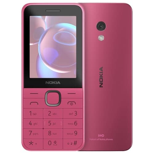 Nokia 225 4G (2024) | Dual SIM | GSM | Unlocked | International Version | Pink