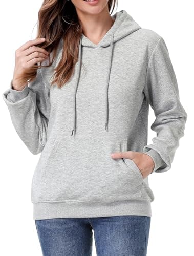 MOERDENG Women's Lightweight Active Hoodie Soft and Comfortable Hooded Sweatshirt for Sport Running Workout