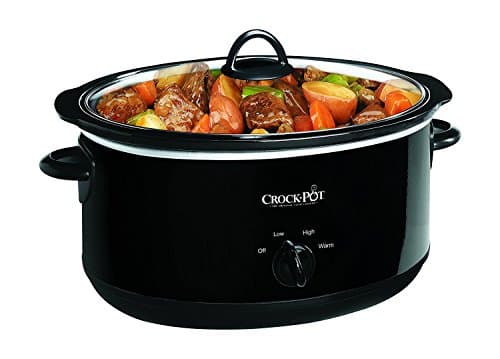 Crockpot Manual 8-Quart Slow Cooker, Black