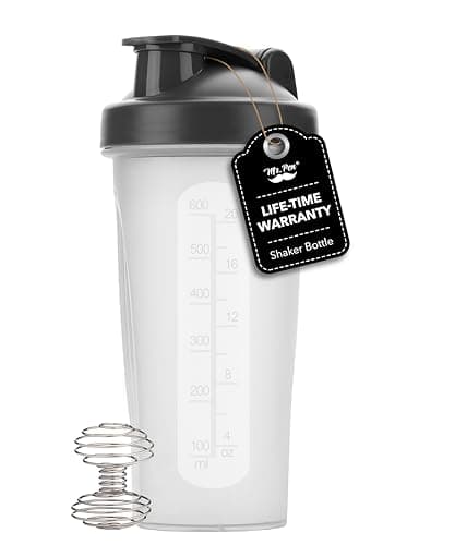 Mr. Pen- Shaker Bottles for Protein Mixes, 28 oz, Protein Shaker Bottle with Wire Whisk Ball, Shaker Cup, Mixer Bottle, Protein Shake Bottles, Protein Bottle, Protein Shake Bottle