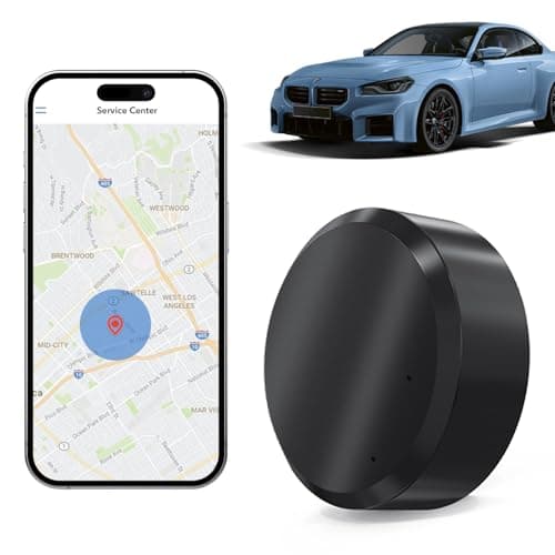 Mini GPS Tracker for Vehicles: Tracker Device for Vehicles No Subscription No Monthly Fee Car Tracker Device Hidden Magnetic Real-Time Tracking for Cars Kids Dogs (GF11-M4)