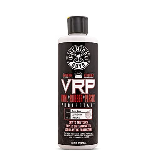 Chemical Guys VRP Vinyl, Rubber and Plastic Non-Greasy Dry-to-the-Touch Long Lasting Super Shine Dressing for Tires, Trim and More, Safe for Cars, Trucks, SUVs, RVs & More, 16 fl oz