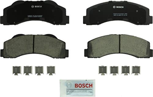 BOSCH BC1414 QuietCast Premium Ceramic Disc Brake Pad Set - Compatible with Select Ford Expedition, F-150; Lincoln Navigator; FRONT