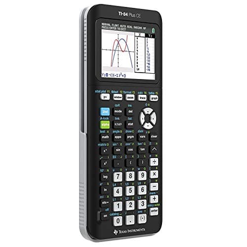 Texas Instruments ti-84 Plus Ce Color Graphing Calculator, Black