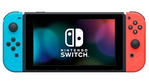 Nintendo Switch™ with Neon Blue and Neon Red Joy‑Con™ (Renewed)
