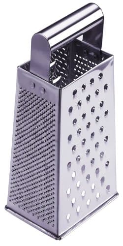 Prepworks by Progressive Deluxe Stainless Steel Box Grater,Silver, Medium