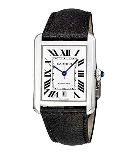 Cartier Tank Solo XL Automatic Silver Dial Men's Watch WSTA0029