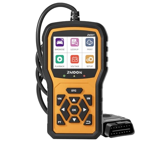 ZMOON ZM301 OBD2 Scanner Diagnostic Tool, Car Code Reader OBDII/EOBD Diagnostic Scan Tool for All Cars After 1996