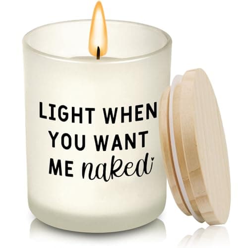 Gifts for Him Boyfriend Husband Men Couples Gift Ideas, Romantic Valentines Day Gift for Him, Naughty Boyfriend Birthday Gifts, Funny Anniversary Presents for Men Husband Couple, Christmas, Candles