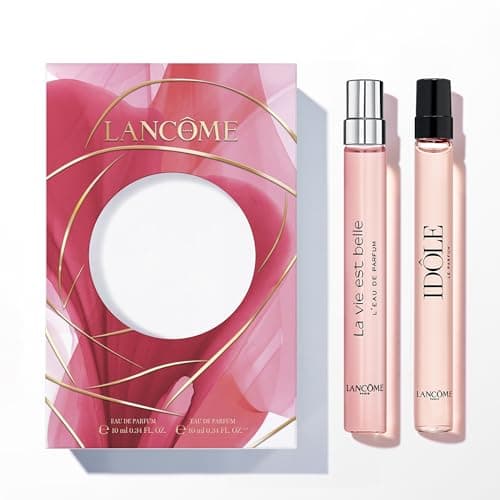 Lancôme Limited Edition Perfume Favorites Set - Travel Size La Vie Est Belle Eau de Parfum 0.34 Fl Oz & Travel Size Idole Eau de Parfum 0.34 Fl Oz