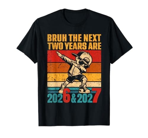 67 NYE 2026 Funny New Year's Eve Party 6 7 Meme Boys Kids T-Shirt