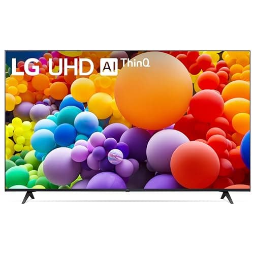 LG 55-Inch Class UT75 Series LED Smart TV 4K Processor Flat Screen AI-Powered with Alexa Built-in (55UT7570PUB, 2024)