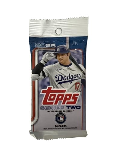 Topps 2025 Series 2 Baseball Trading Card Pack (14 Cards)