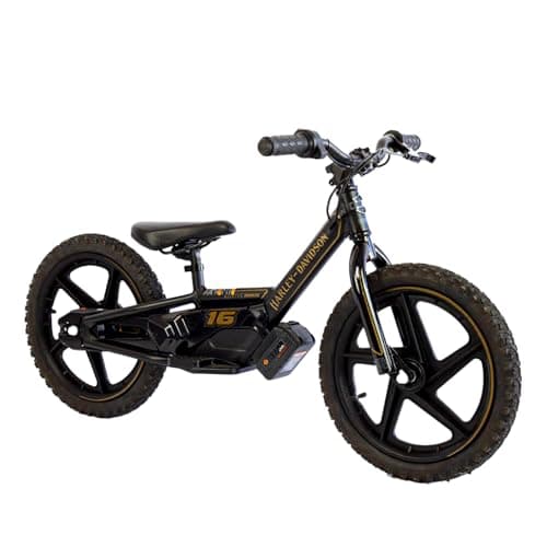 STACYC H-D Brushless 16eDRIVE Electric Balance Bike for Kids Ages 5-7 Years Old