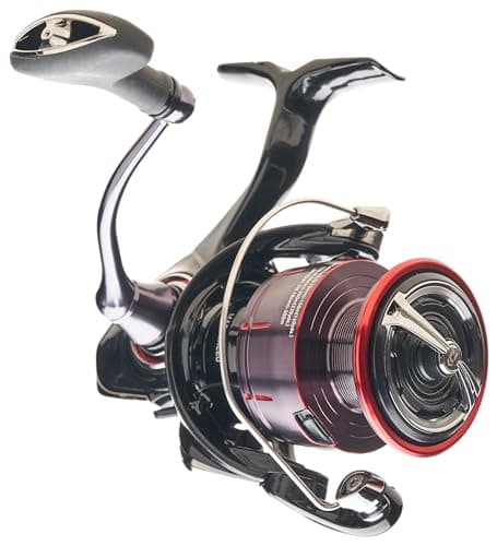 Daiwa Fuego LT Spinning Reel Size 1000-6000 Lightweight ZAION V Carbon Body, AIRDRIVE Rotor, MAGSEALED Shaft for Freshwater Fishing