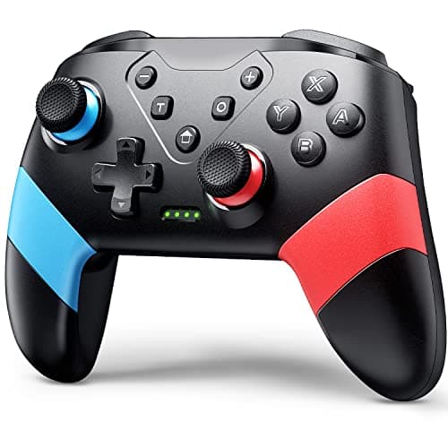 VOYEE Switch Controllers Compatible with Switch/Lite/OLED, Programming Wireless Pro Controller with Motion Control, Vibration, Wake-up, Turbo, Screenshot