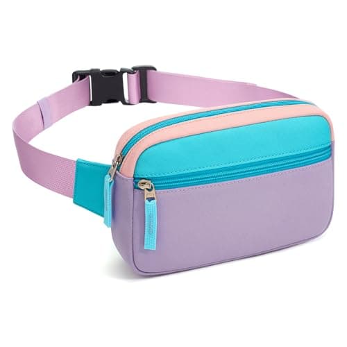 Christmas Gifts for Teens Girls Kids Grandkids Daughter, Birthday Gifts for 5 6 7 8 9 10 11 12 Year Old Girl, Fanny Pack Crossbody Bag Purse Belt Bag Cute Valentines Day Teen Girl Gifts Trendy Stuff