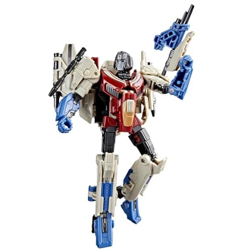 Transformers Studio Series Deluxe Class One Starscream, 4.5-inch Converting Action Figure, Robot Toys for Ages 8+