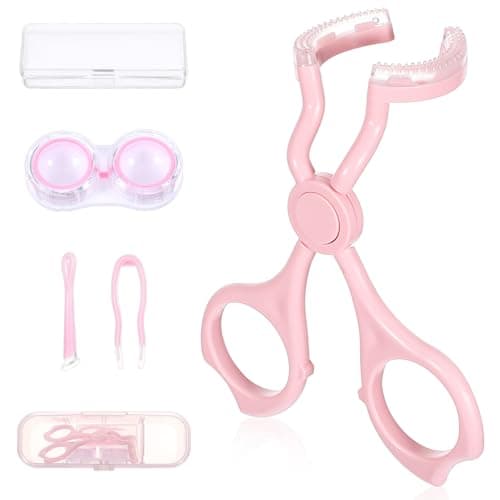 Elegaperma Contact Lenses Applicator Tool,Contact Lens Applicator for Soft Lenses,Includes Eye Opener,Tweezers,and Contacts Lens Case,Contacts Tool Remover Plunger Suction Cup