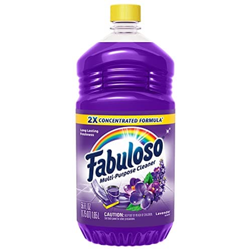 Fabuloso Multi-Purpose Cleaner & Floor Cleaner, 2X Concentrated, Lavender Scent, 56 fluid ounces