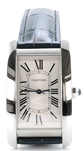 CARTIER Tank Americaine Automatic Silver Dial Men's Watch WSTA0018