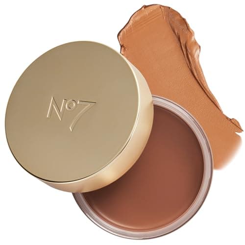 Best Cream Bronzer #10 from No7 No7 Pro Artist Soft Glow Cream Bronzer Makeup - Blendable Bronzer Cream with a Lightweight Formula - Customizable Face Makeup for a Natural, Sun-Kissed Glow - Light (1.26 Oz)