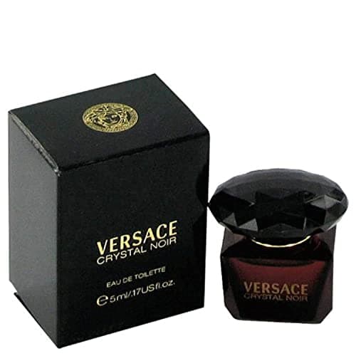 Versace Crystal Noir for Women Eau de Toilette Mini, 0.17 Ounce