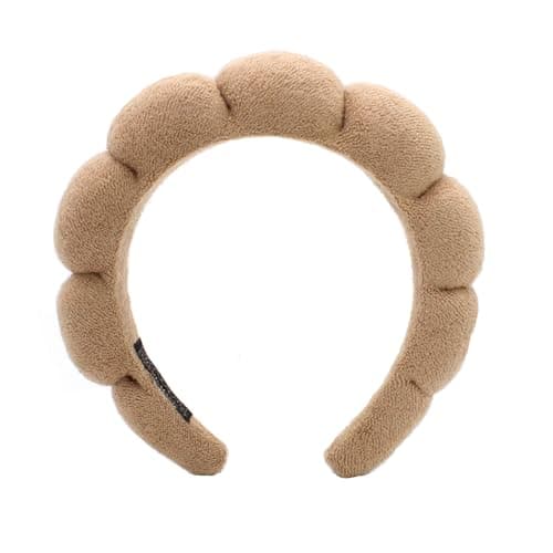 TYSSELY Spa Headbands for Washing Face Makeup Skin Care Headband Women Bubble Facial Beauty Headbands Puffy Shower Towel Band Hair Headband
