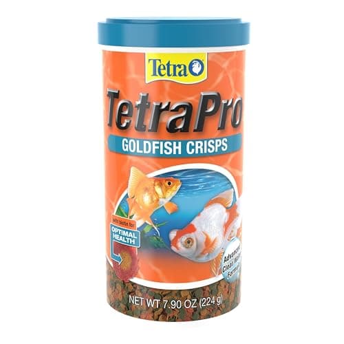 Tetra 77077 TetraPRO Goldfish Crisps for Fishes, 7.9 Ounce