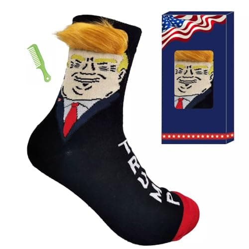 Trump Socks - Unisex Funny Gift Socks Novelty President 2024 Socks (elephant,One_Size)