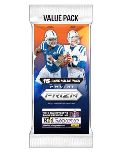 2023 Panini Prizm Football Pack Box Value Pack