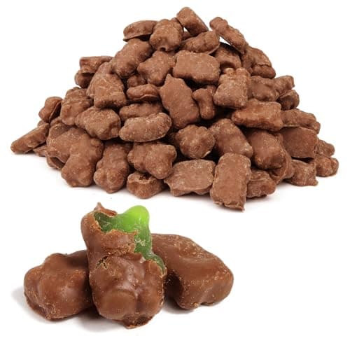 Bulk Muddy Bears Candy, Milk Chocolate Covered Gummies, Great Goodie Bag Fillers or Party Favors, 1 LB