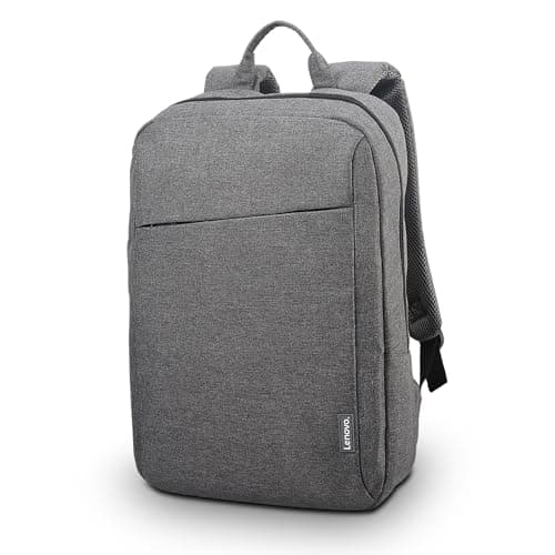 Lenovo Casual Laptop Backpack B210 - 15.6 inch - Padded Laptop/Tablet Compartment - Durable and Water-Repellent Fabric - Lightweight - Grey