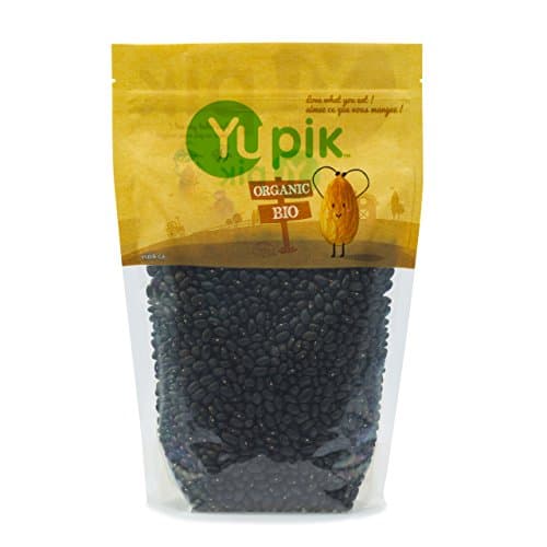 Yupik Organic Black Turtle Beans, 2.2 Lb, Non-GMO, Vegan, Gluten-Free , Pack of 1