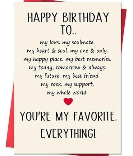 uugtcard Funny Birthday Cards for Men，Unique Birthday Card Gifts for Husband Boyfriend，Happy Birthday Decorations for Him