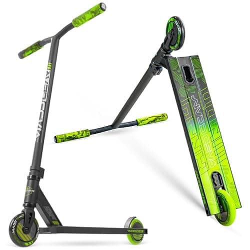 Pro Trick Stunt Scooter for Kids Ages 8-12 – Lightweight Durable 2 Wheel Freestyle Scooter for Skatepark and Street – Easy Assembly – Madd Gear MG3