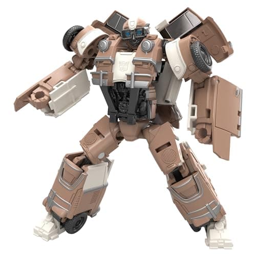 Transformers Toys Studio Series Deluxe Rise of The Beasts 108 Wheeljack, 4.5-inch Converting Action Figure, 8+