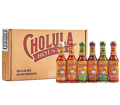 Cholula Hot Sauce Variety Pack, Great Hot Sauce Lover Gift Set, 30 fl oz