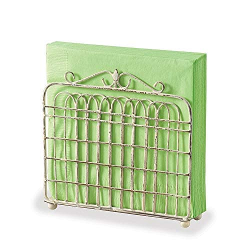 Park Designs Garden Gate Napkin Holder - Cream
