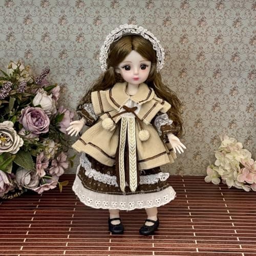 Tatuire 1/6 BJD Ball Jointed Blythe Smart Doll with Clothes Children's Birthday Presents. (2)