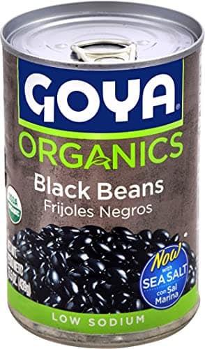 Goya, Beans Black Organic, 15.5 Ounce