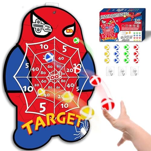 Toys for Boys 4-6 Dartboard for Kids 6-12 Years Old,Games for Kids,Birthday Toys Gift for 6 7 8 9 10 12 Years Old Boys Girl,juegos para niños,Birthday Party Games Carnival Party