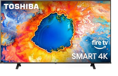 TOSHIBA 43" Class C350 Series LED 4K UHD Smart Fire TV, Voice Remote with Alexa, Free & Live TV
