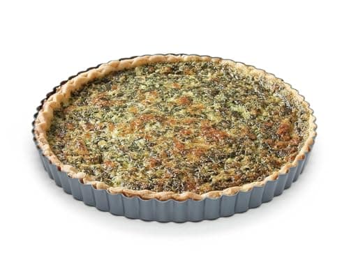 Fox Run Non-Stick Tart Removable, 9.5 Inches, Loose Bottom Quiche Pan