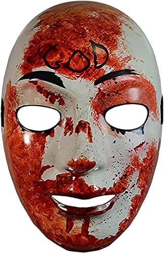 Trick Or Treat Studios The Purge Television Series Adult Costume Mask | Bloody God