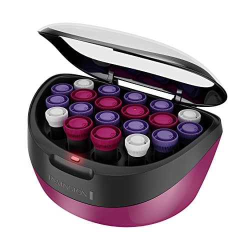 Remington Ionic Conditioning Hair Setter, 20 Velvet Hair Rollers, 6 Large (1¼”), 10 Medium (1"), 4 Small (¾”), Blowout Style Hair Curlers