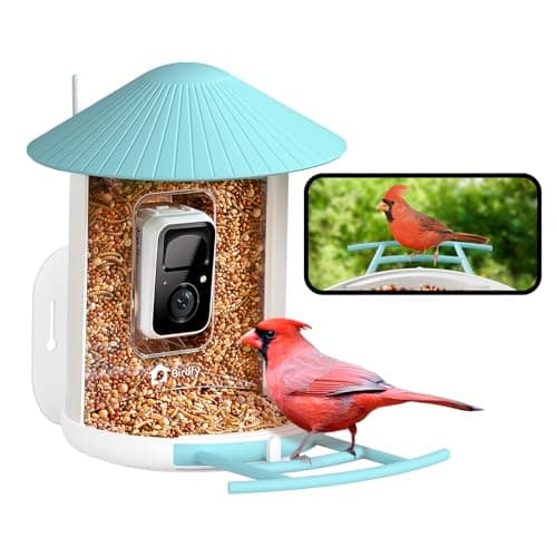 NETVUE by Birdfy Smart Bird Feeder with Camera, Bird Watching Camera, Auto Capture Bird Videos & Motion Detection, Wireless Camera Ideal Present for Bird Lover