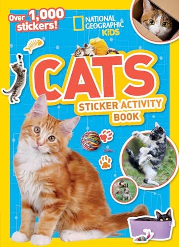 National Geographic Kids Cats Sticker Activity Book (NG Sticker Activity Books)