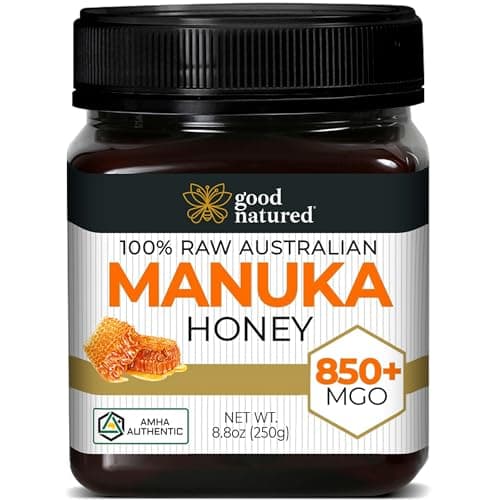 Manuka Honey MGO 850+ / UMF 20+ High Strength Manuka Honey Medical Grade - Non GMO - Raw Manuka Honey - Manuka Honey Organic - AMHA Certified Honey Manuka - 250g by Good Natured